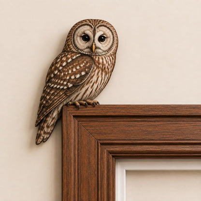 🐦 Bird Wooden Door Topper – Decorative Bird & Christmas Door Accent