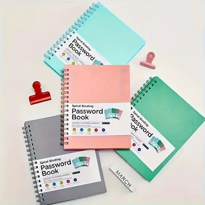 📚Mini password book with lettered tabs | password notebook for internet and computer login, username, home, office passwords