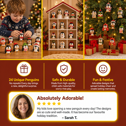 24-Day 3D Penguin Advent Calendar