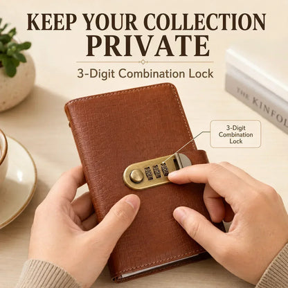 A6 savings notebook,3-DigitResettable Password Lock
