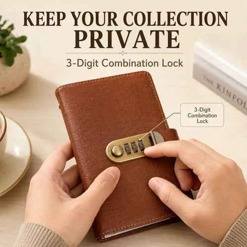 A6 savings notebook,3-DigitResettable Password Lock