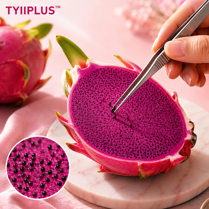 TYIIMAX™ Dragon Fruit Slime Picking Sensory Toy with Tweezers – Reusable Stress Relief Fidget Toy for Adults & Teens