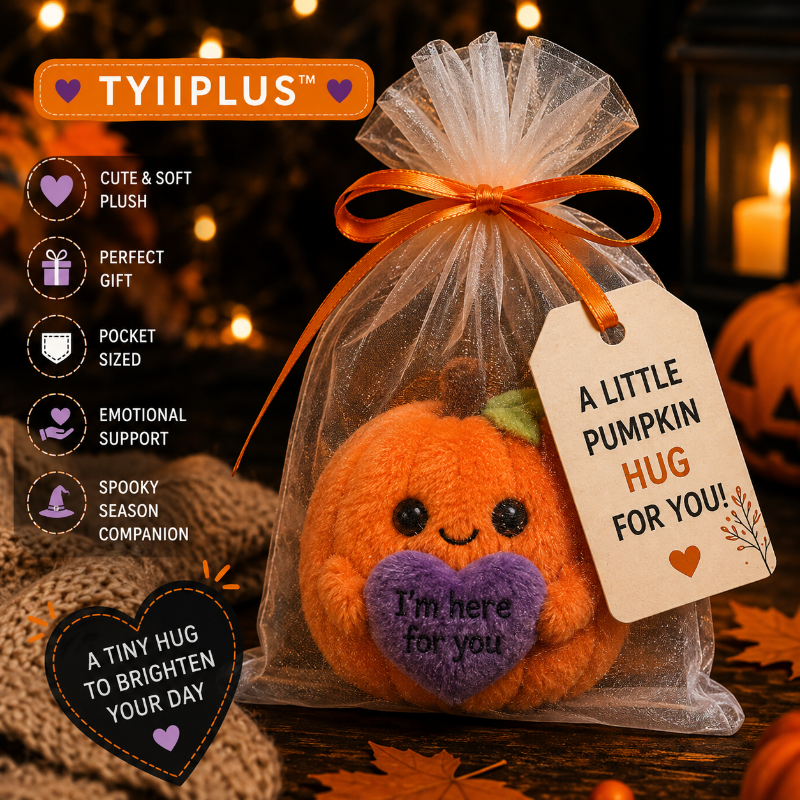 Halloween Pocket Hug™ Plush | Witch Frog & Emotional Support Pumpkin | Designed by Isabel Kline | TYIIPLUS™