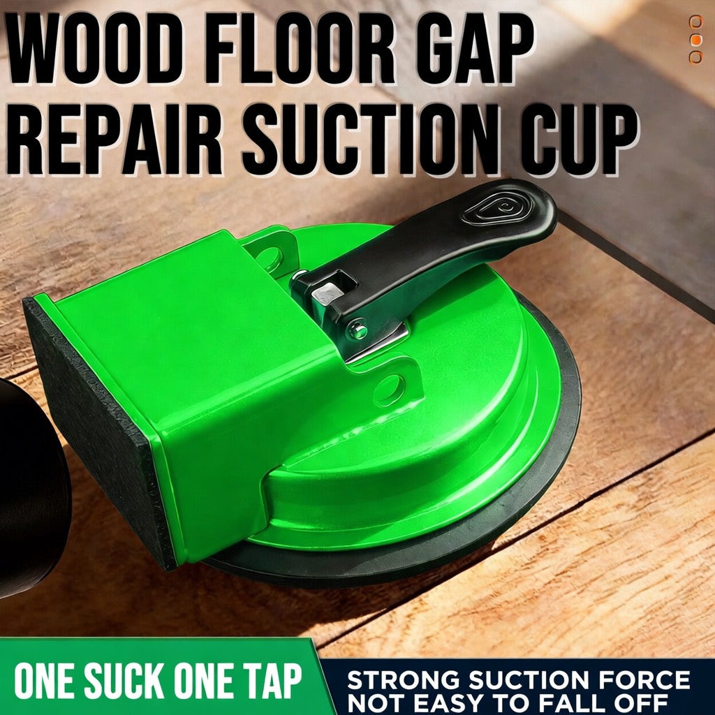 🥳2026 HOT SALE🥳💞50K+ SOLD! 🛠️🔧Heavy-Duty Floor Gap Fixer – 70kg pulling force, 4.65″ suction cup. Closes gaps between floorboards – no need to call a pro! 🏠✨