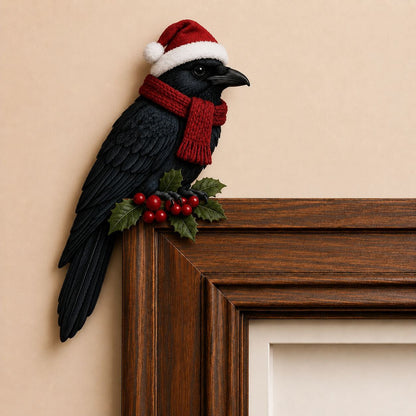 🐦 Bird Wooden Door Topper – Decorative Bird & Christmas Door Accent