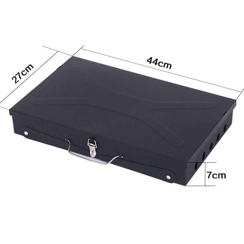 Portable Folding Charcoal Grill – Multiple Sizes for Backyard, Beach & Camping