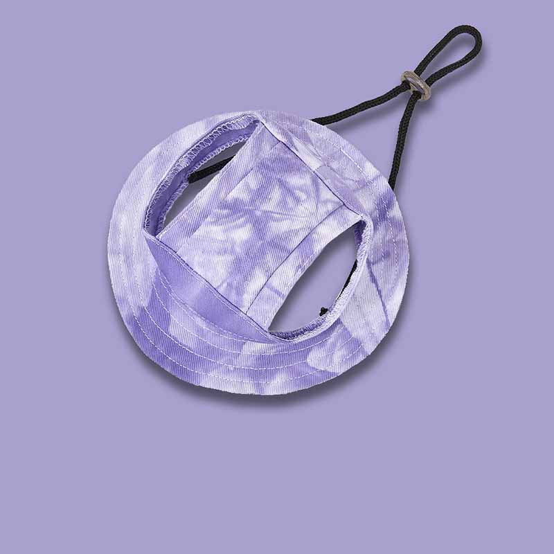🐾 Cute Printed Pet Bucket Hat – Breathable Sun Hat for Dogs & Cats