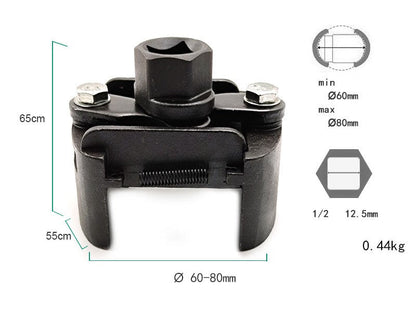 Adjustable Oil Filter Wrench | 60mm-105mm Universal Removal Tool