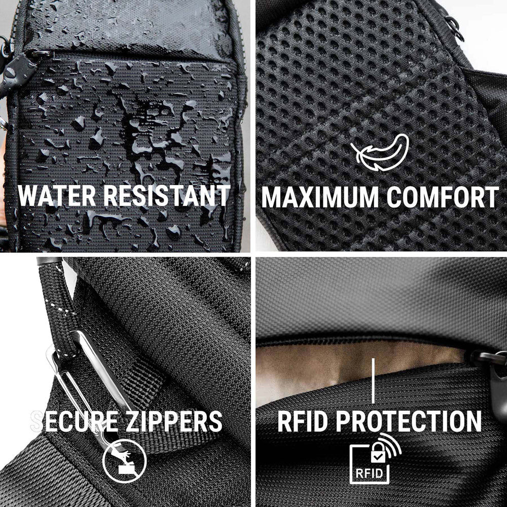 TYIIMAX™ Anti-Theft Everyday Sling Bag – Lightweight Crossbody Travel Pack