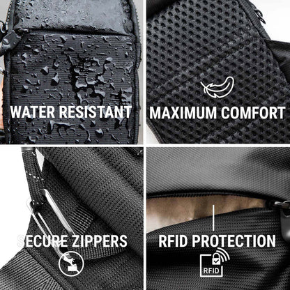 TYIIMAX™ Anti-Theft Everyday Sling Bag – Lightweight Crossbody Travel Pack