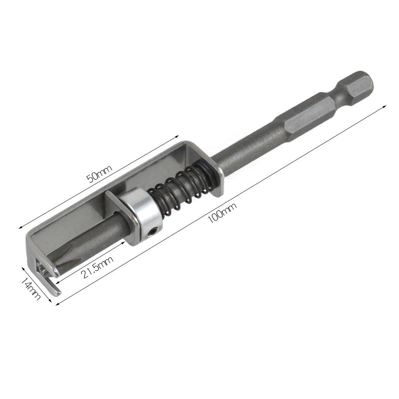 Spring-loaded Screw Holder Bit 2PCS