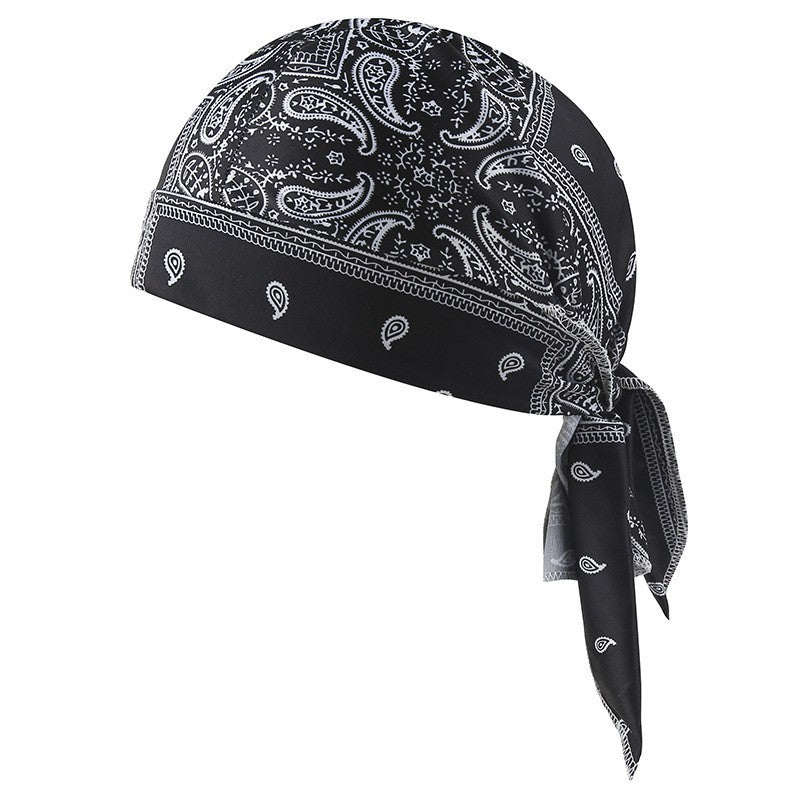 Cooling Paisley Helmet Liner & Headscarf