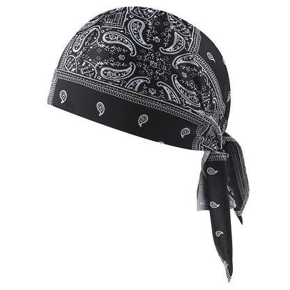 Cooling Paisley Helmet Liner & Headscarf