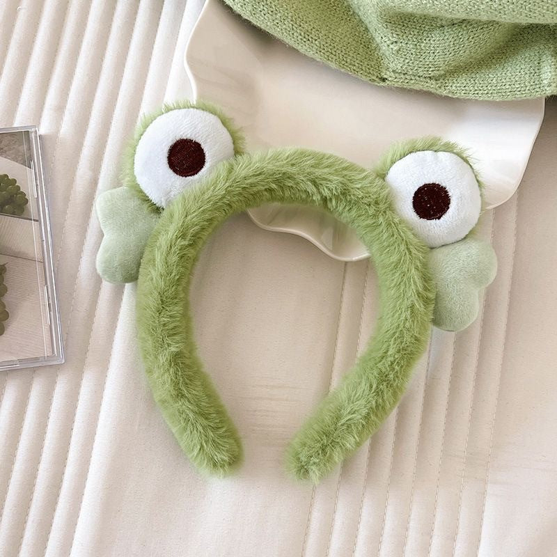 3D Cute Frog Sleep Eye Mask | Soft Plush & Cotton for Travel & Stress Relief