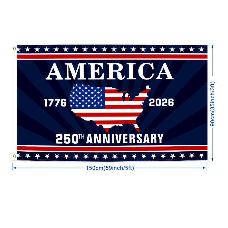 250th Anniversary USA Fan Flag & More – Celebrate America's 250th