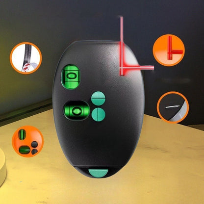 90° Red Laser Level – 20M Self-Leveling Line Laser for Construction & DIY