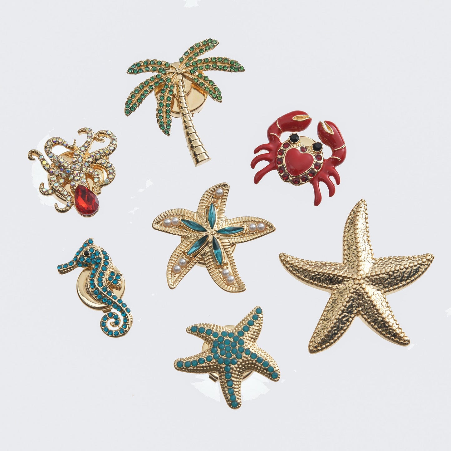 🌊Coastal Charm Ocean Button Covers Set