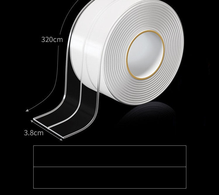 Waterproof Acrylic Caulk Tape – 2 Rolls, Cuttable, 10.5ft x 1.4in, with Sealing Tool – For Bath, Toilet, Sink & Kitchen