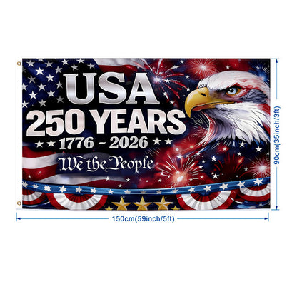 250th Anniversary USA Fan Flag & More – Celebrate America's 250th