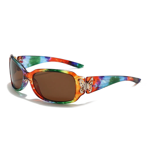 Oversized Butterfly Sunglasses-Polarized UV400 Protection