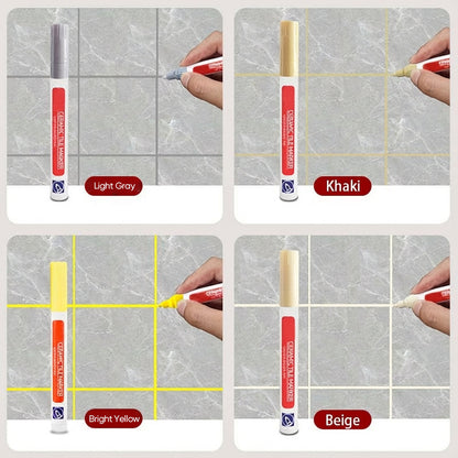 Anti-mould and waterproof joint pen for ceramic tiles