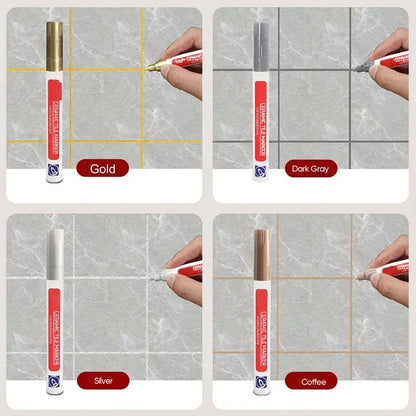 Anti-mould and waterproof joint pen for ceramic tiles