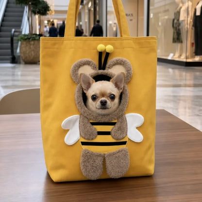 Tyiimax™ CarryPaws Plush Pet Carrier Tote