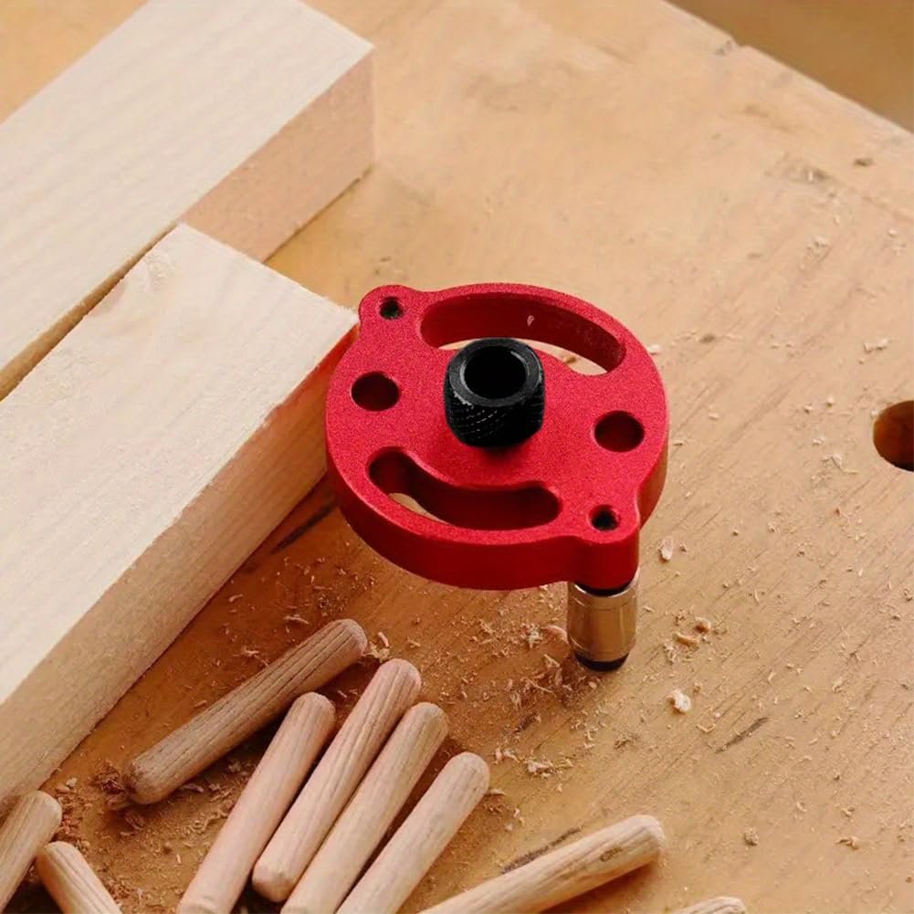 🛠️Self-Centering Doweling Jig – Precision Drill Guide for Perfect Wood Joints