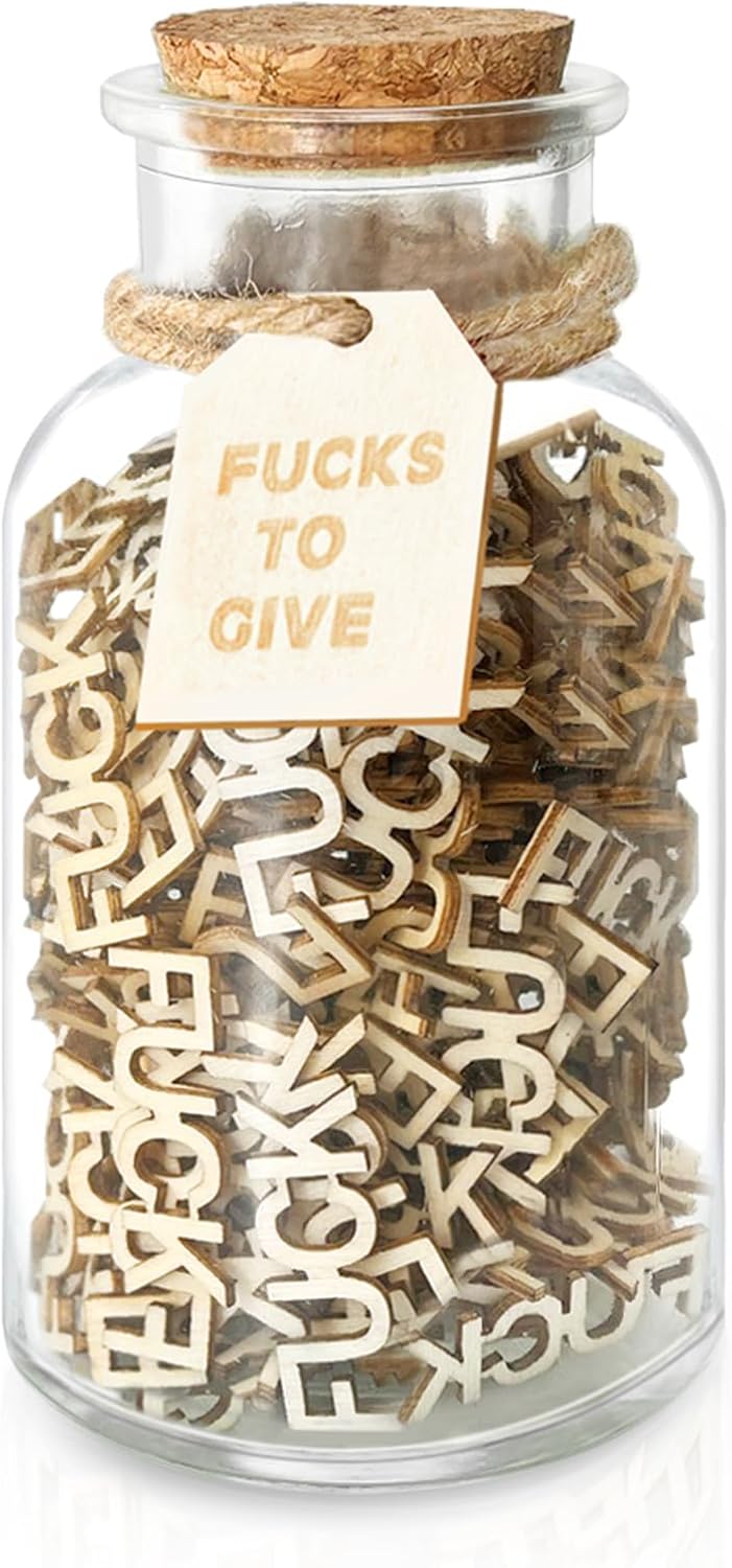 F*cks to Gift Jar🎁Hilarious Gift for Friends & Colleagues