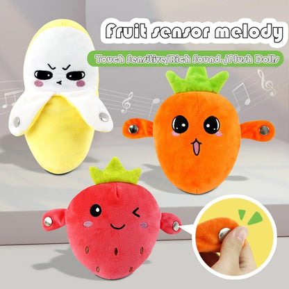 🎶 Interactive Music Plush Toy🍌🍓🥕
