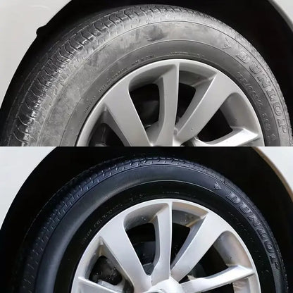 Premium Tire Coating & Trim Restorer: Bring Back the Original Deep Black Shine to Rubber and Plastic