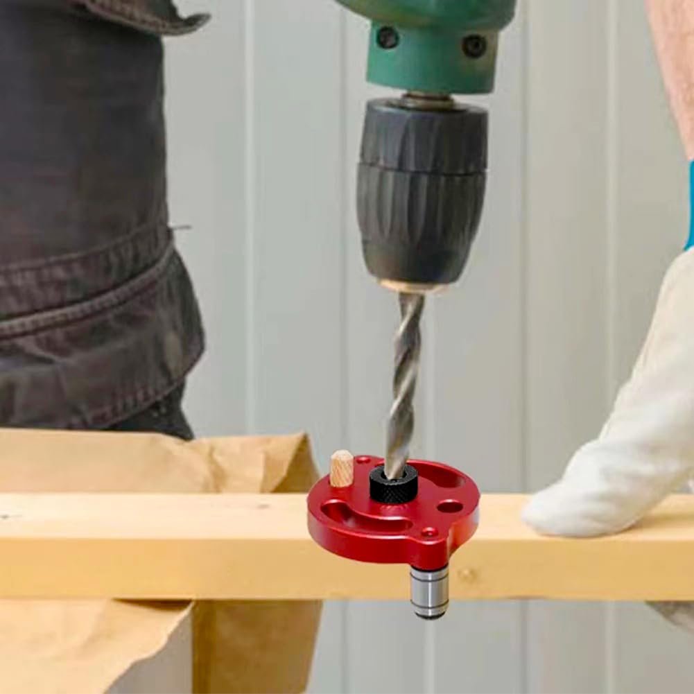 🛠️Self-Centering Doweling Jig – Precision Drill Guide for Perfect Wood Joints