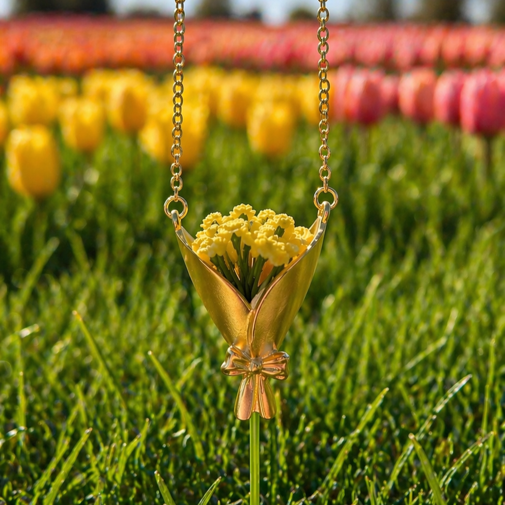 🌺Forever Bloom Keepsake Necklace – A Mother’s Day Gift from the Heart
