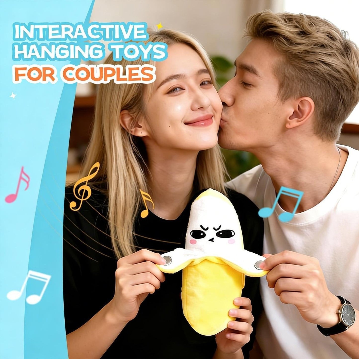 🎶 Interactive Music Plush Toy🍌🍓🥕