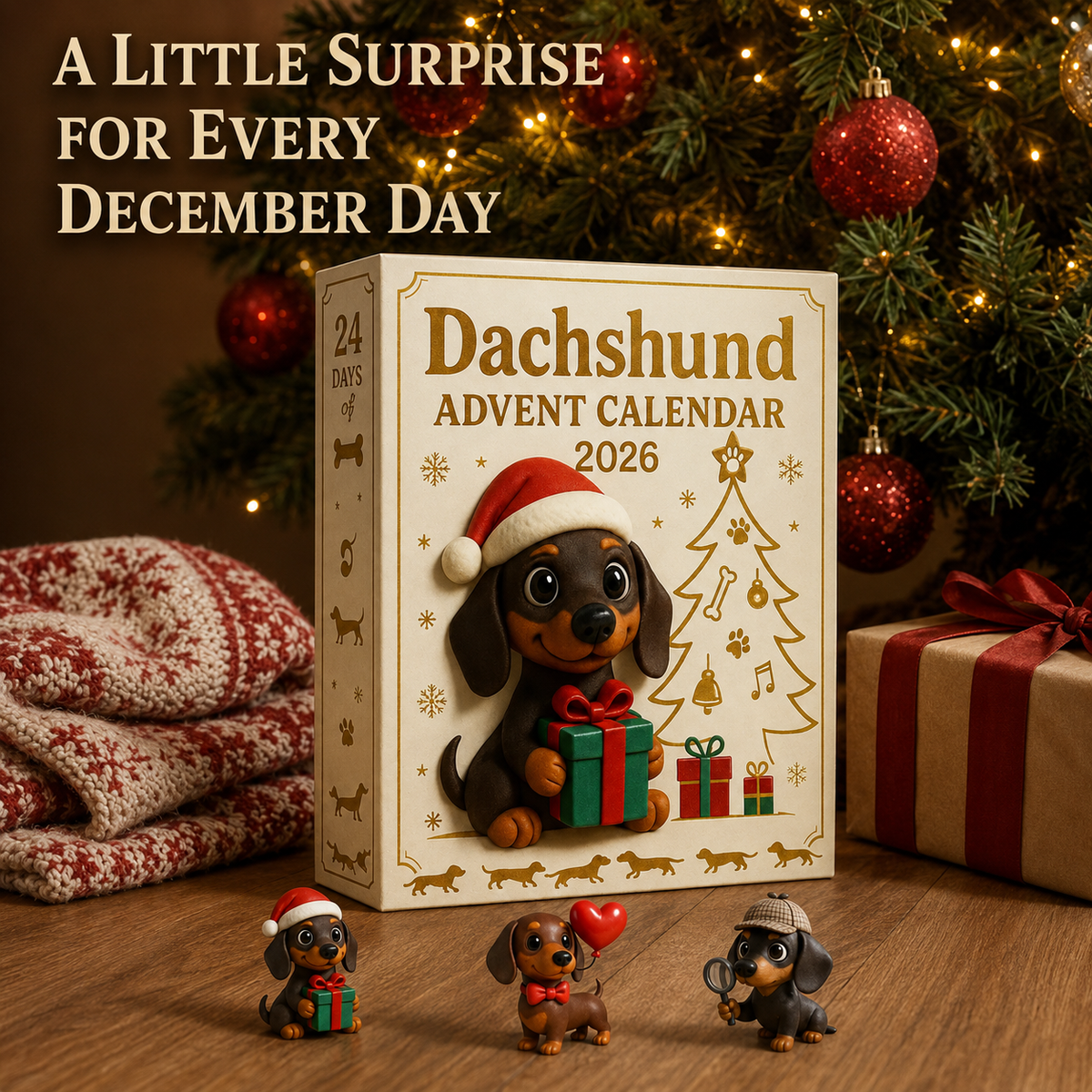 🎁2026 Dachshund Advent Calendar🐶