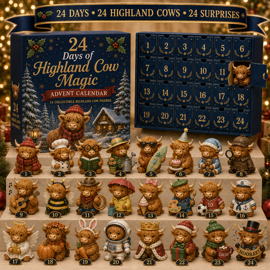 🐮 24 Days of Highland Cow Magic™ Advent Calendar