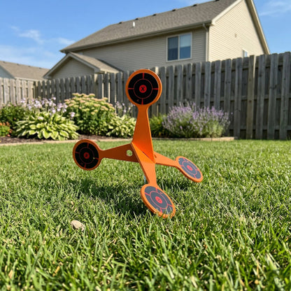 🎯Spinning Shooting Target (Thickened Flip Roller)