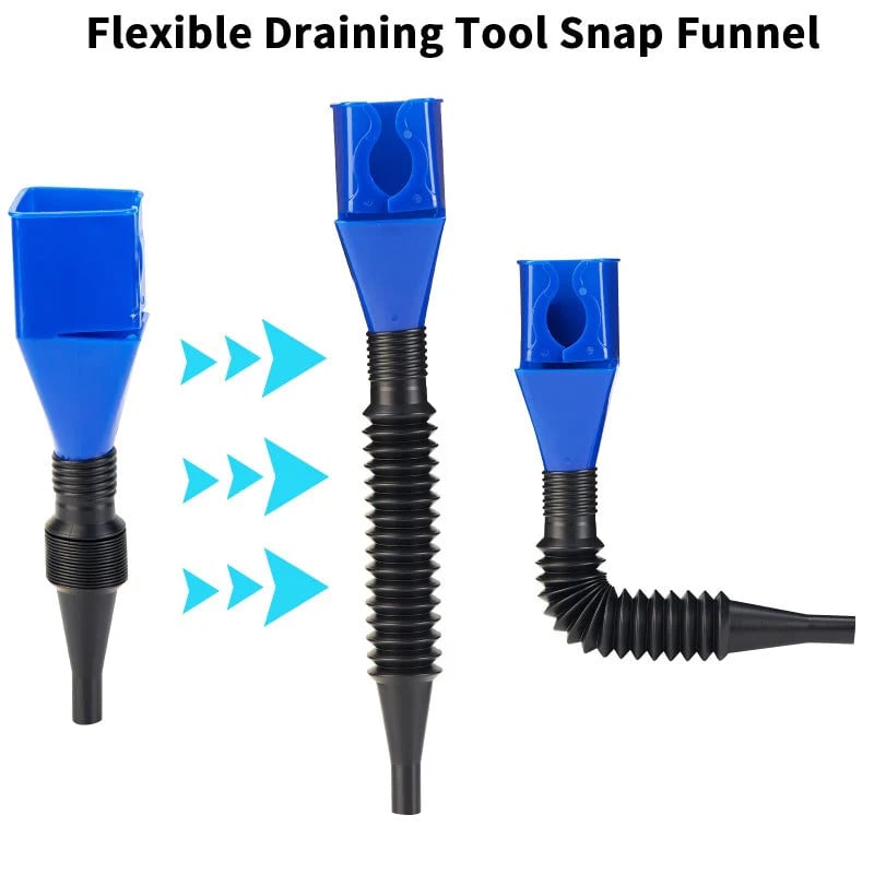 Flexible Wide-Mouth Funnel