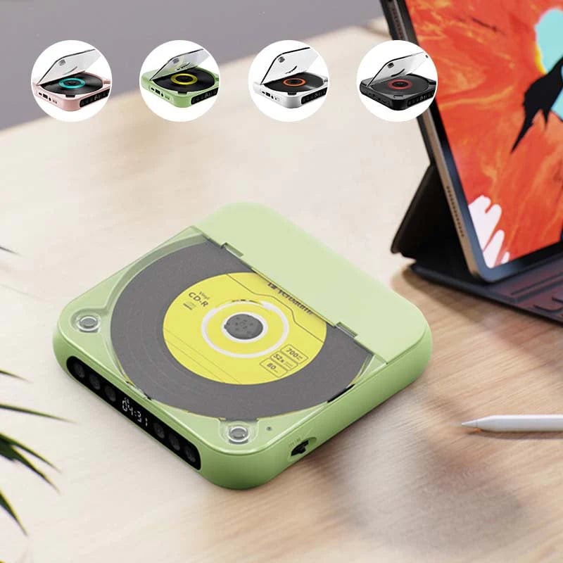 Portable Bluetooth CD Player ❤️ The Perfect Gift for Music Lovers
