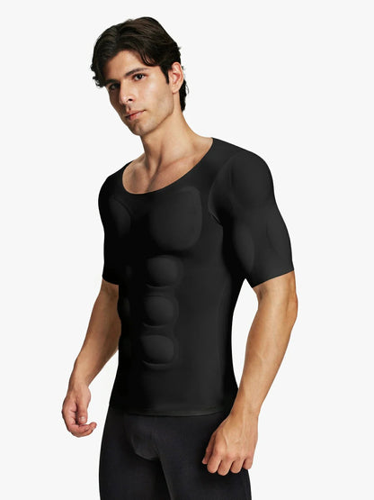 Men's Muscle Enhancement Shaping Top – Instant Sculpted Look