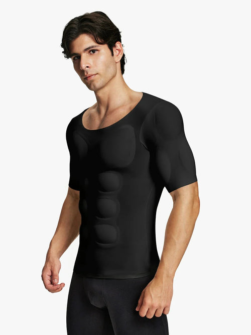Men's Muscle Enhancement Shaping Top – Instant Sculpted Look