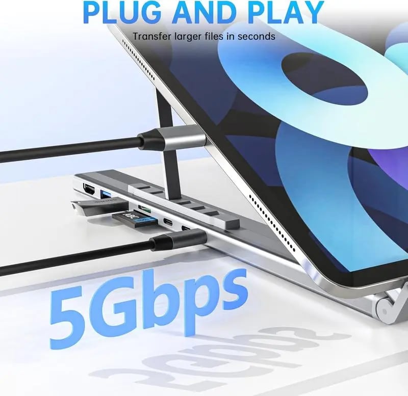 8-in-1 USB-C Laptop Stand,Best Gifts💻