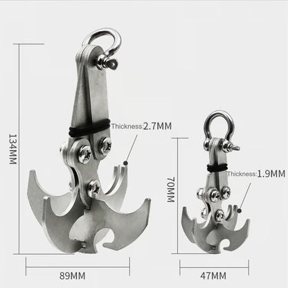 Multifunctional Stainless Steel Outdoor Carabiner Hook