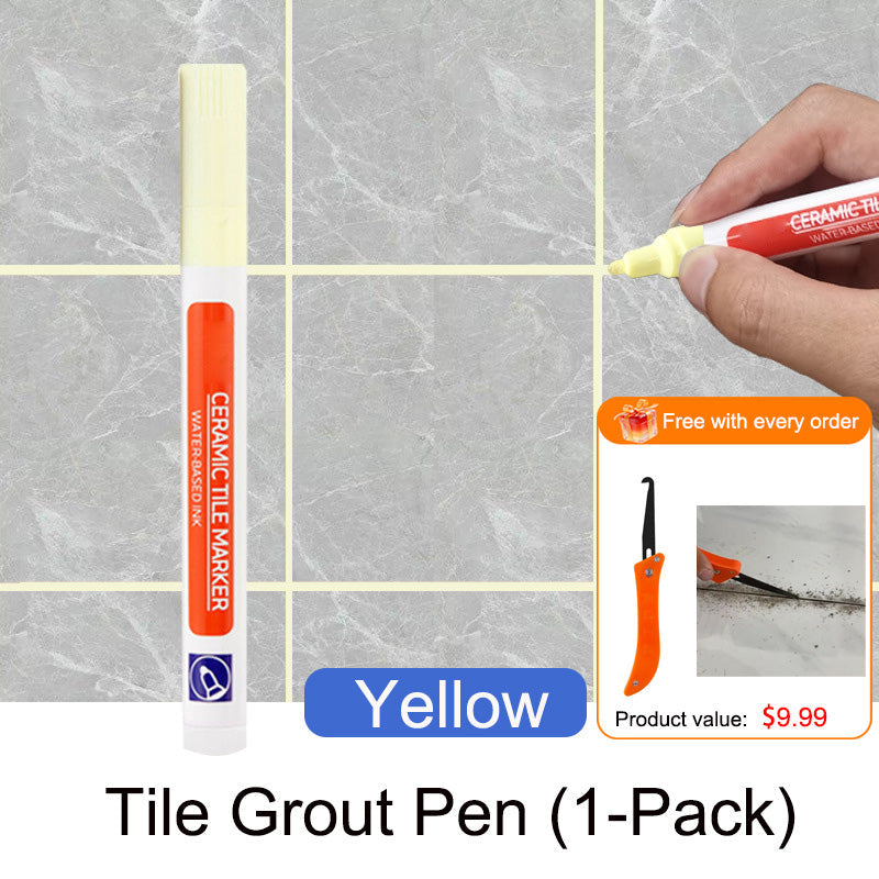 Anti-mould and waterproof joint pen for ceramic tiles