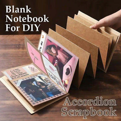 The Memory Keeper: 99+ Inch Accordion Scrapbook Album