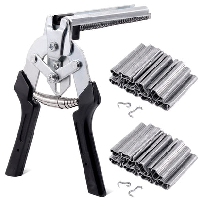 TYIIMAX™ M-Type Hog Ring Pliers Kit – Semi-Automatic Spring-Loaded Fence & Cage Repair Tool