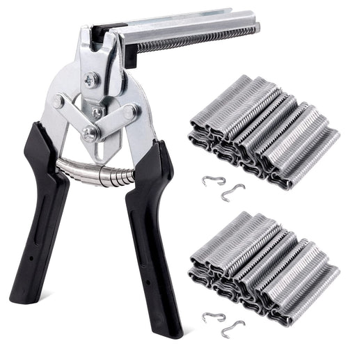 TYIIMAX™ M-Type Hog Ring Pliers Kit – Semi-Automatic Spring-Loaded Fence & Cage Repair Tool