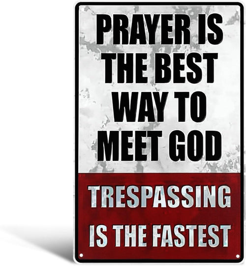 Metal No Trespassing Signs Private Property Funny