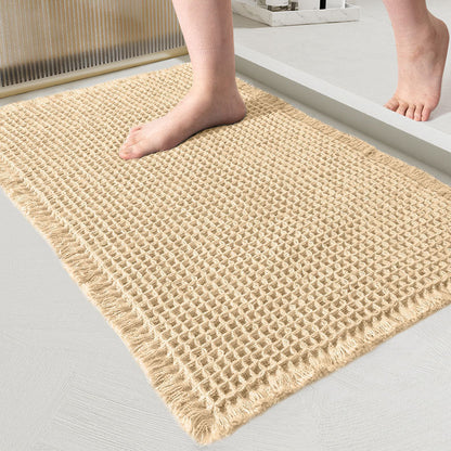 TYIIMAX™ Waffle Quick-Dry Bath Mat | Ultra Absorbent Non-Slip Floor Rug