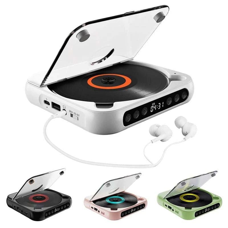 Portable Bluetooth CD Player ❤️ The Perfect Gift for Music Lovers